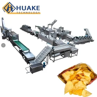 Полностью автоматическая линия по производству картофельных чипсов